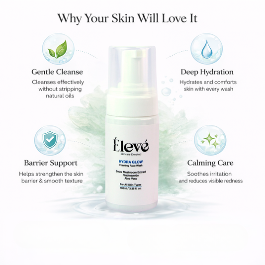 HYDRA GLOW FOAMING FACE WASH - 100ml