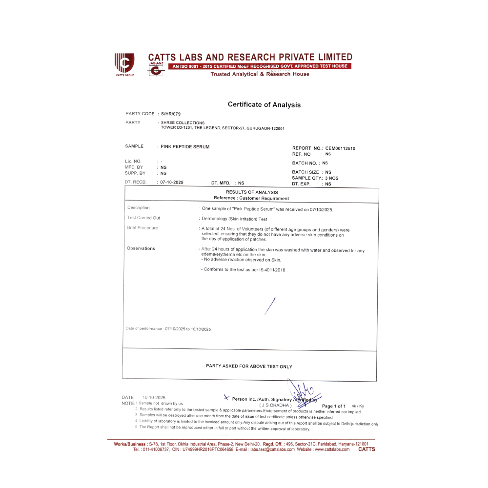 1% PDRN + 1% Tetrapeptides PDRN PINK PEPTIDE SERUM - 20ml